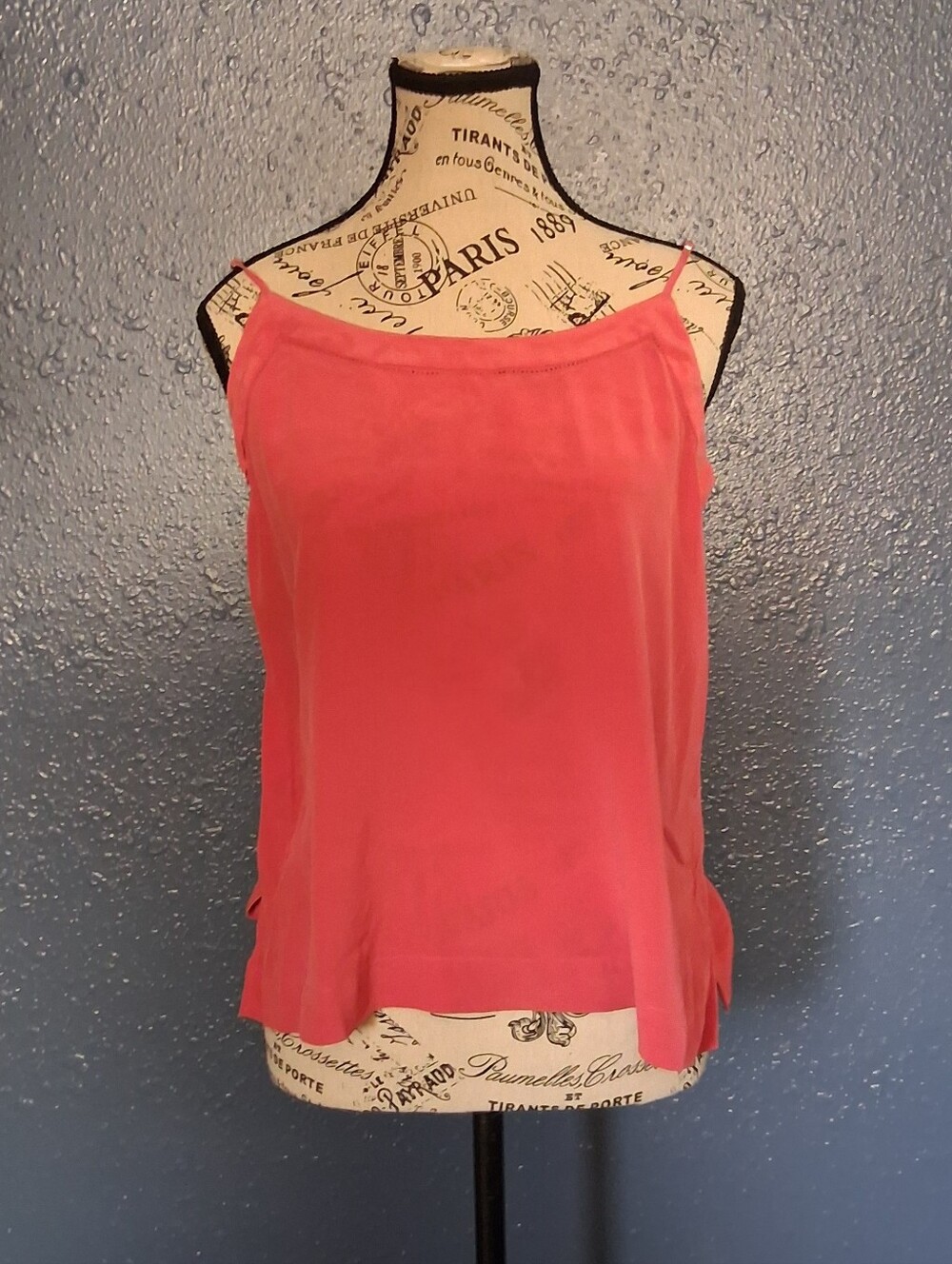 Madewell Womens Silk Pink Camisole Tank Top Medium